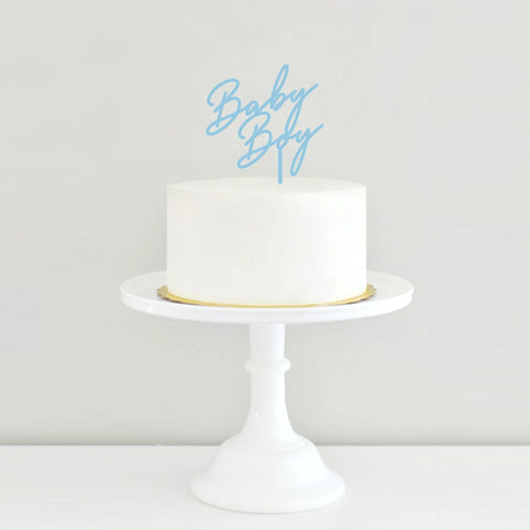 Cake Topper Baby Boy