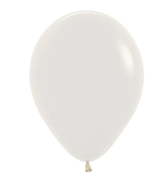 Globo Pastel Dusk Crema 5”