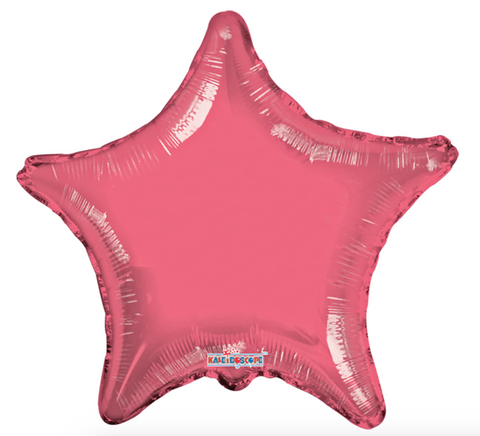 Globo Estrella Coral 22”