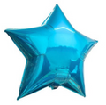 Globo Estrella Azul Metálico 22”