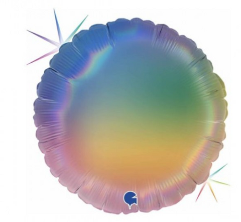 Globo Circulo Tornasol 18"