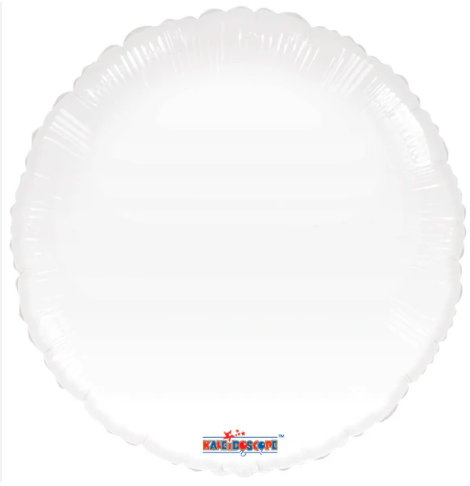 Globo Circulo Blanco 18"