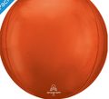 Globo Orbz Metálico Naranja