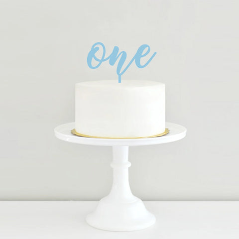 Cake Topper One