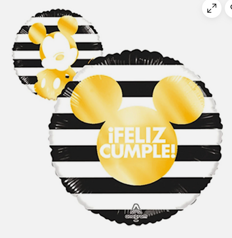 Circulo Feliz Cumple mickey