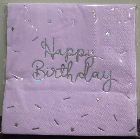 Servilleta Happy Birthday