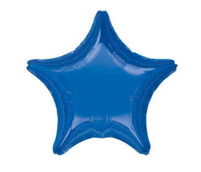 Globo Estrella Azul Rey 22”