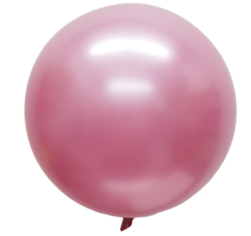 Globo Burbuja Lisa Magenta