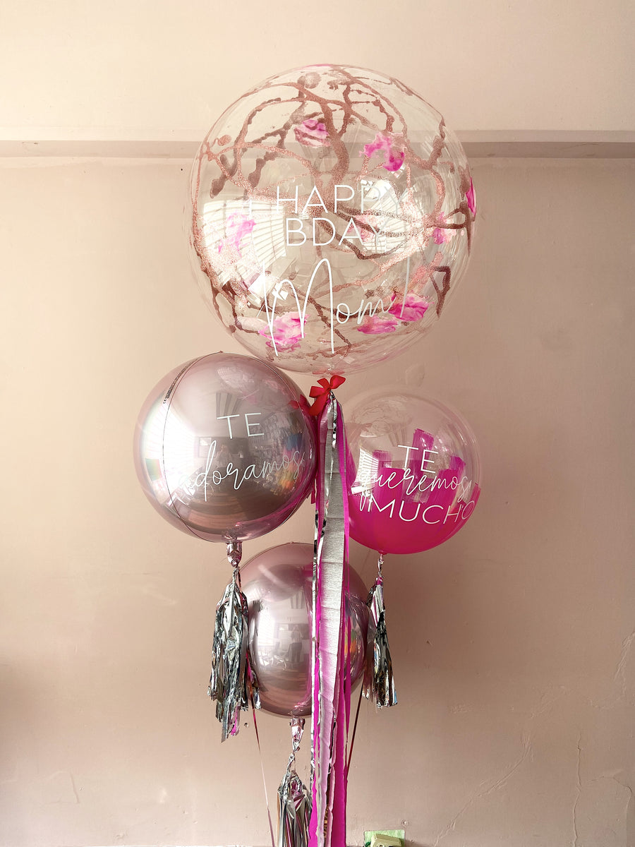 Bouquet Mom´s Bday Baby Pink