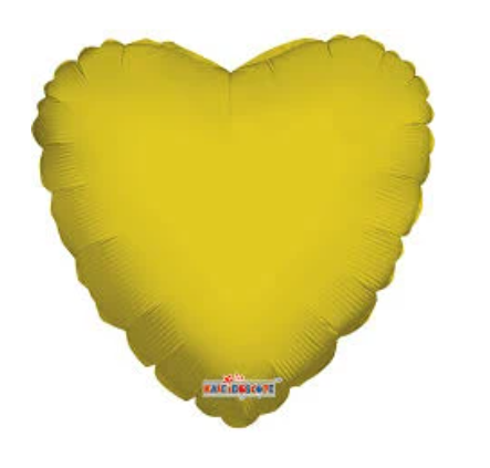 Globo Corazón Oro 18"