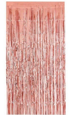 Cortina Metálica Rosa