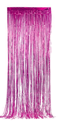 Cortina Metálica Fucsia