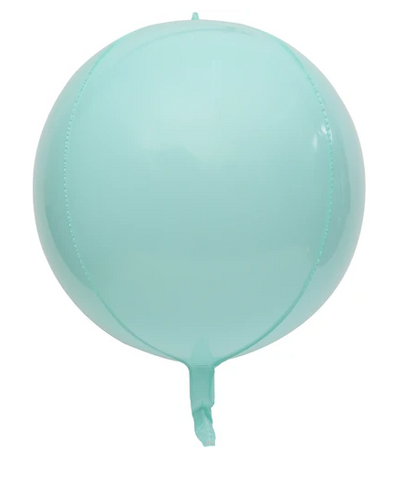 Globo Esférico Macaron Azul