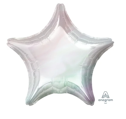 Globo Estrella Iridiscente 22”