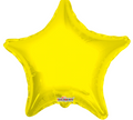 Globo Estrella Metálica Amarilla 22”