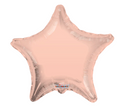 Globo Estrella Rose Gold Metálico 22”