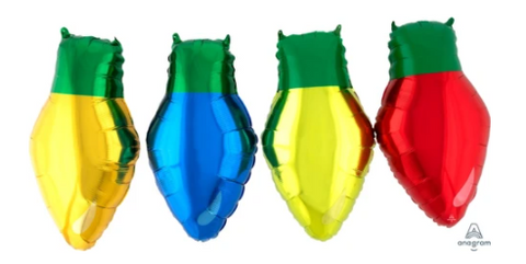 Globo Figura Focos Navideños