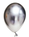 Globo Metálico Plata 12