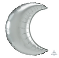 Globo Luna Jumbo Plata Satín