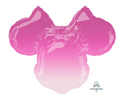 Globo Minnie Mouse Ombré Rosa