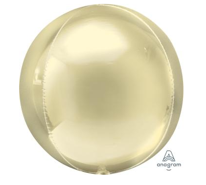 Globo Orbz Amarillo Pastel