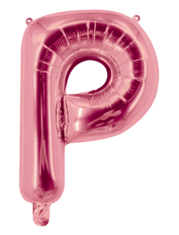 Globo Letra "P" Rosa