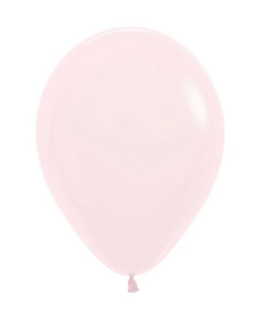 Globo Pastel Mate Rosado 12"