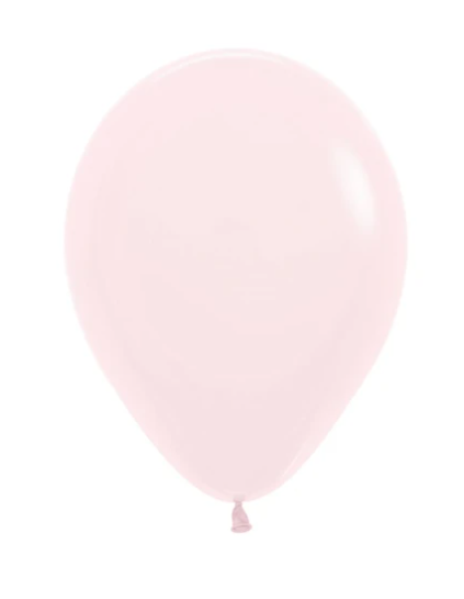 Globo Pastel Mate Rosado 12"