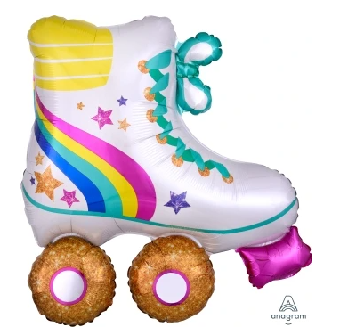 Globo Figura Patín Blanco