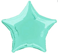 Globo Estrella Azul Menta 22”