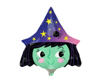 Globo Figura Mini Shape Bruja Halloween
