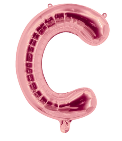 Globo Letra "C" Rosa