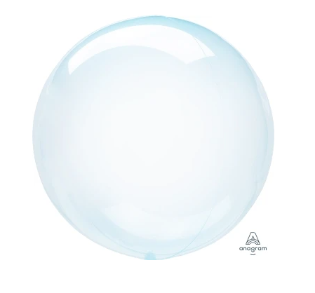 Globo Burbuja Crystal Clearz Azul