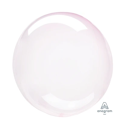 Globo Burbuja Crystal Clearz Rosa