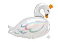 Globo Figura Cisne Iridiscente