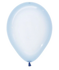 Globo Cristal Pastel Azul 12