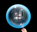 Globo Burbuja Dona Degradada Azul 18