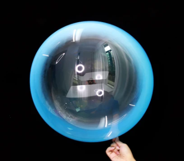 Globo Burbuja Dona Degradada Azul 18"