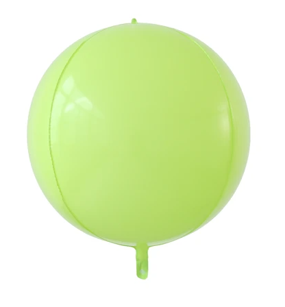 Globo Esférico Macaron Verde