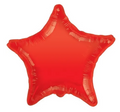 Globo Estrella Jelly Bean Rojo 22”