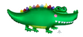 Globo Figura Cocodrilo