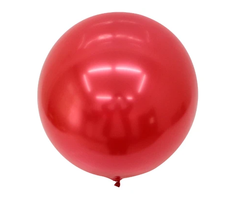 Globo Burbuja Lisa Rojo 22"