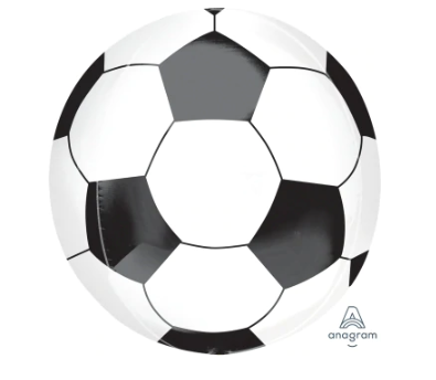 Globo Orbz Metálico Balón de Fútbol