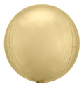 Globo Orbz Oro Blanco