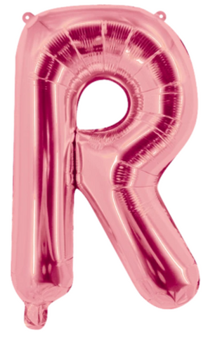 Globo Letra "R" Rosa