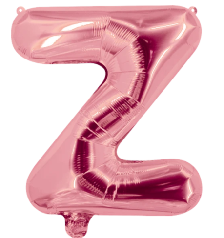 Globo Letra "Z" Rosa